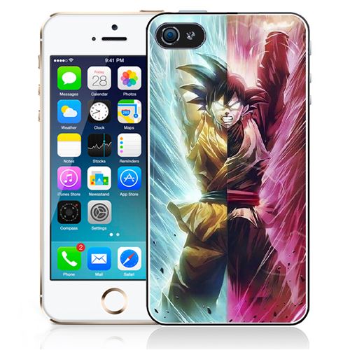 Coque pour iPhone 5C dragon ball black goku