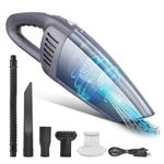HOTO Mini Aspirateur Main 4-en-1 - Aspirateur Voiture Puissant, Souffleur Poussière & Gonfleur - 15000 PA Pour Clavier, Table, Voiture Et Plus