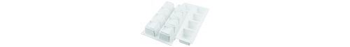 Moule silicone silikomart 8 cubes kuadro