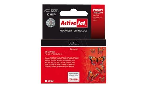 Cartouche d'impression Activejet ACC 520BN Cartouche d'impression Compatible Haut rendement CF