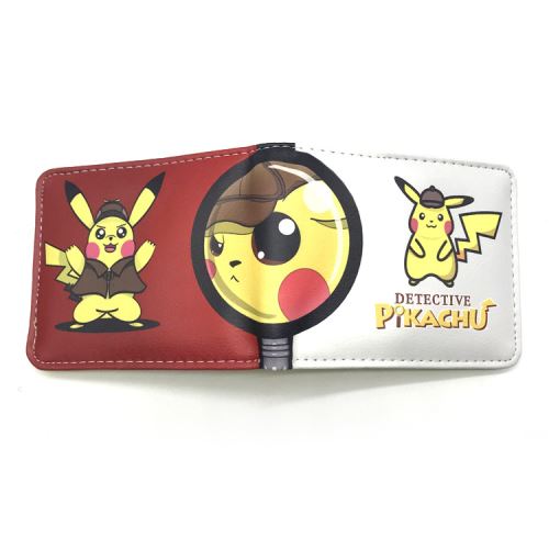Portefeuille en PU cuir - cadeaux personnalisés - pikachu #282