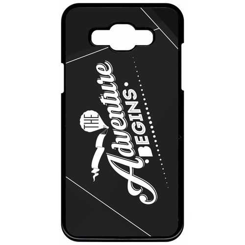 Coque samsung galaxy grand 3 the adventure begins fond noir
