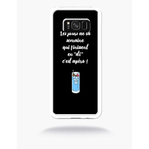 Coque Les Jours En Di C Est Apro Compatible Samsung S8 Bord Transparent