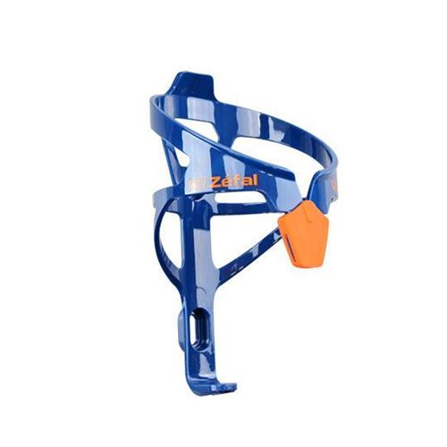 Porte bidon zefal pulse a2 bleu/orange avec lien elastomere 26g