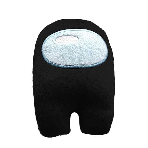 peluche Among Us Astronaute Merch Crewmate Jouet 20cm-Noir