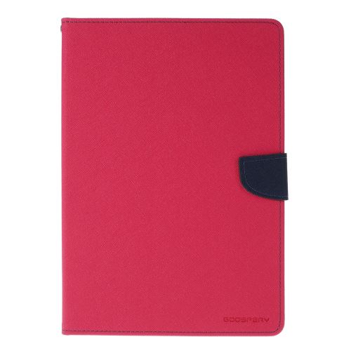 Etui en PU + TPU journal de fantaisie avec support rose foncé pour votre Apple iPad 10.2 (2019)