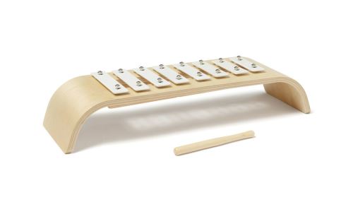 Kid's Concept xylophone en bois 36 cm 2 parties blanc