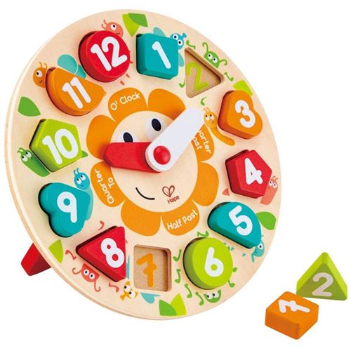 Horloge d'apprentissage et puzzle
