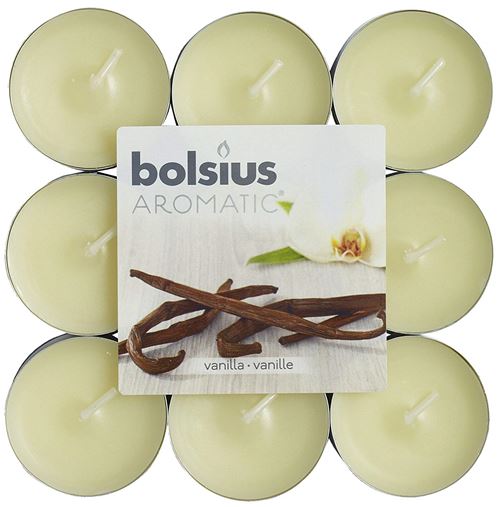 Ivyline bolsius bougies chauffe-plat parfum 16, 18 x 38 mm (vanille