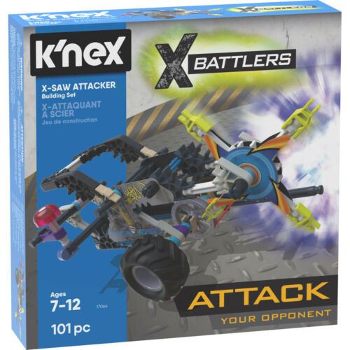 K'Nex 17063 Batlers-X-Saw Attacker Set de Construction-92 Pièces