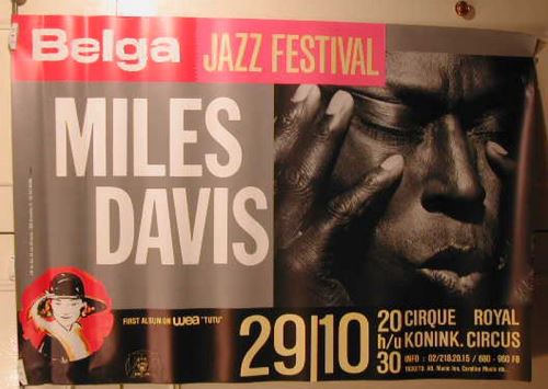 Miles Davis - 80x120 cm - AFFICHE / POSTER