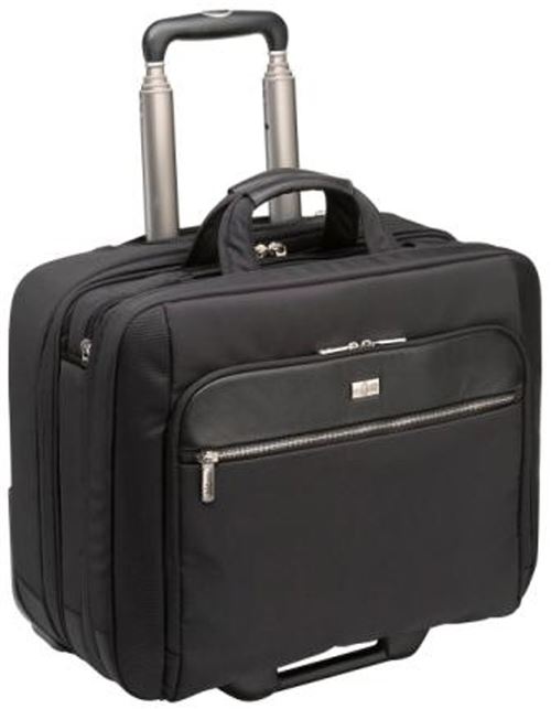 Case Logic 17 CheckPoint Friendly Rolling Laptop Case - draagtas voor notebook