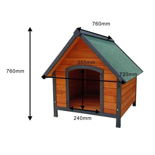 Comparer les prix de Niche pour Chien Gardiun Sweet 76x72x76 cm à 2 Pans - Chien Petite Taille