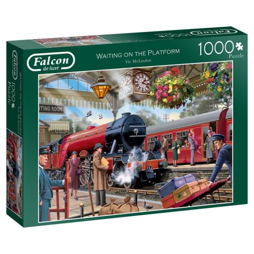 Jumbo puzzle Falcon Waiting on the Platform1000 pièces