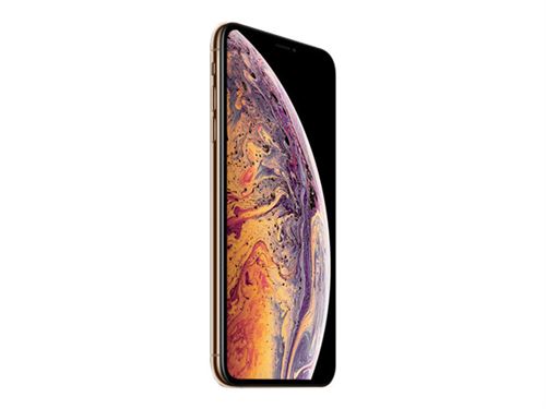 Apple iPhone XS Max - 4G smartphone - double SIM / Mémoire interne 64 Go - écran OEL - 6.5"" - 2688 x 1242 pixels (120 Hz) - 2x caméras arrière 12 MP, 12 MP - 2x front cameras 7 MP - démo - or État correct - Apple reconditionné disponible sur Fnac