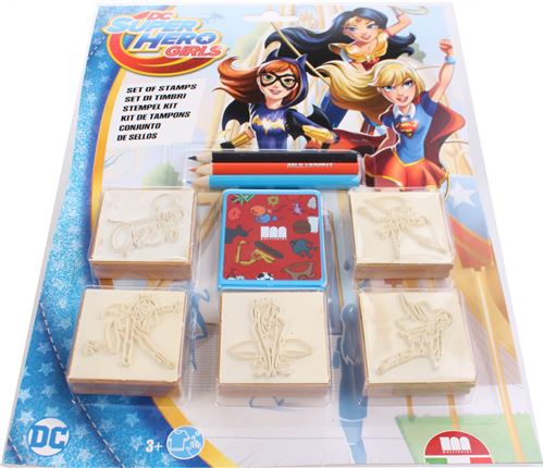 Multiprint ensemble de couleurs DC Superhero Girls 9-pieces