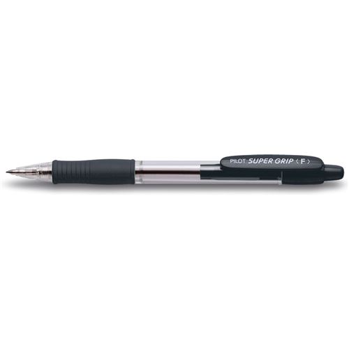 Pilot Stylo à bille Super Grip 0 3mm F indélébile Couleur du corps : 1x - vue 2
