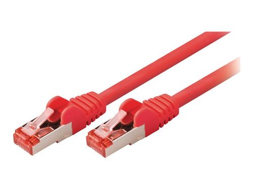 Valueline VLCP85221R20 Câble de réseau Cat6 S / ftp Rj45 (8/8) Mâle - Rj45 (8/8) Mâle 2,00 M Rouge