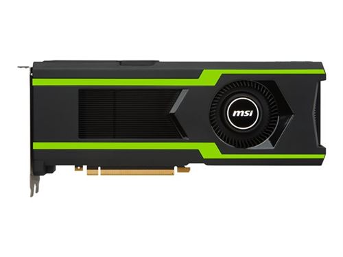 MSI  GTX 1080 Ti AERO 11G OC carte graphique - GF GTX 1080 Ti - 11 Go 