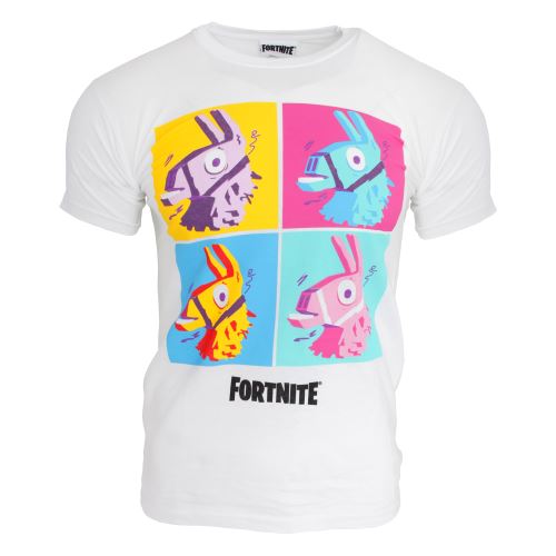 Fortnite - T-shirt motif imprimé Llama - Adulte mixte (L) (Blanc) - UTPG158