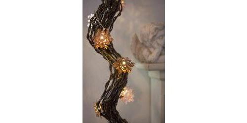 Guirlande lumineuse à motifs Konstsmide 3146-603 blanc chaud flocons de neige 1 pc(s)