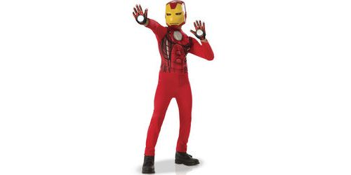 Déguisement Iron Man avec gants 3/4 ans