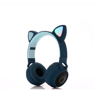 13€88 sur Casque de stéréo pour Bluetooth 5.0 chat oreille lapin LED avec  micro enfants filles,sans fil - rouge - Casque audio - Achat & prix