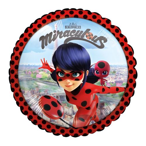 ballon alu miraculous ladybug