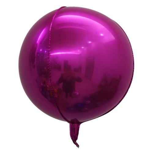 10 pcs Ballons en Aluminium 32 Pouces pour Noël Soirée Maison Jardin Fete Mariage - Rose foncé