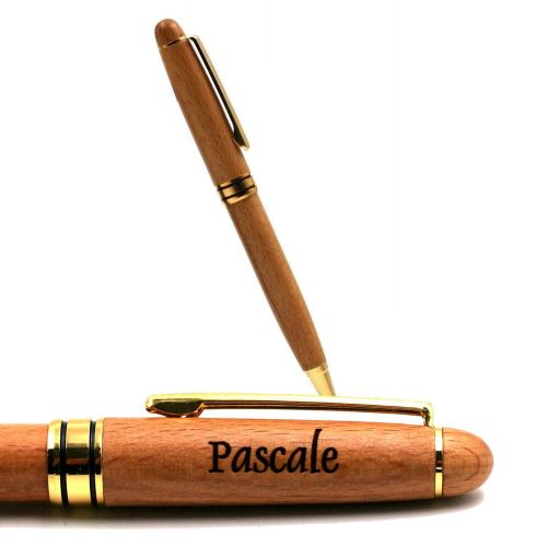 Pascale - Stylo Prénom en Bois Modèle 2