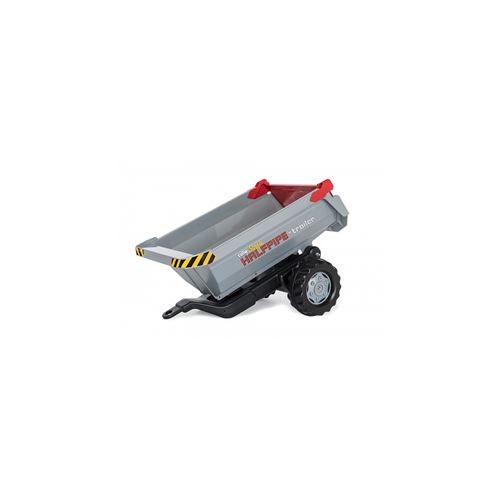 Rolly Toys 123193 Remorque RollyHalfpipe simple essieu