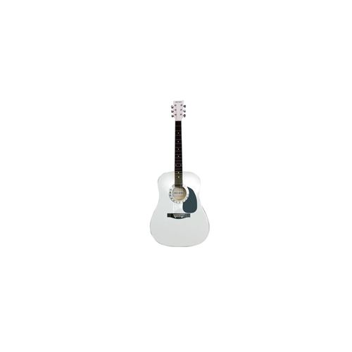 DELSON Guitare folk 4/4 Montana blanche