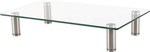 VISION Monitor Desk Riser Glass
