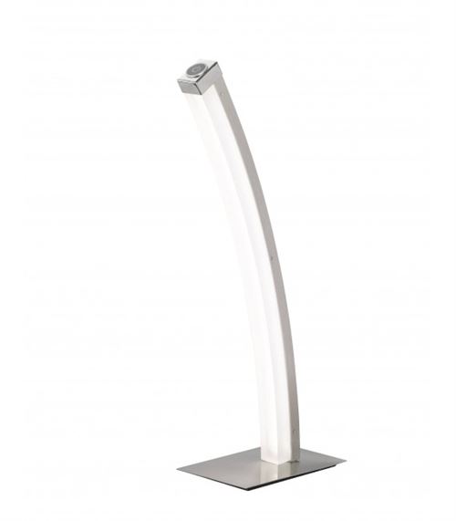Lampe de table FERROL nickel mat 1 ampoule LED