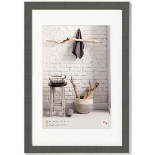 Walther Design Cadre photo Home 60x80 cm Gris