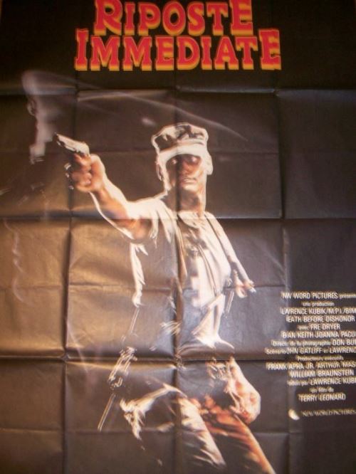 Riposte Immédiate AFFICHE CINEMA ORIGINALE