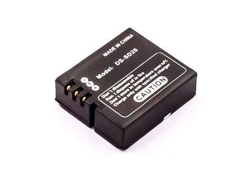 Battery similar ROLL Prego DS-SD20, Li-ion, 3,7V, 1000mAh, 3,7Wh
