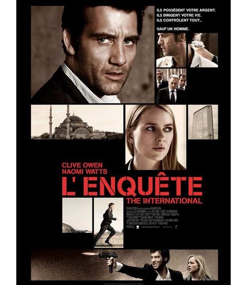 Acheter L'Enquête - The International AFFICHE CINEMA ORIGINALE État correct - 20,99 € L'Enquête - The International AFFICHE CINEMA ORIGINALE État correct - N/A reconditionné disponible sur Fnac