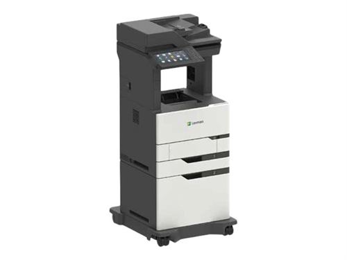Lexmark Mx822Adxe - Imprimante Multifonctions - Noir et Blanc - Laser - 215.9 X 355.6 Mm (Original) - A4/Legal (Support) - Jusqu'à 52 Ppm (Copie) - Jusqu'à 52 Ppm (Impression) - 2650 Feuilles - 33.6 Kbits/S - Usb 2.0, Gigabit Lan, Hôte Usb 2.0