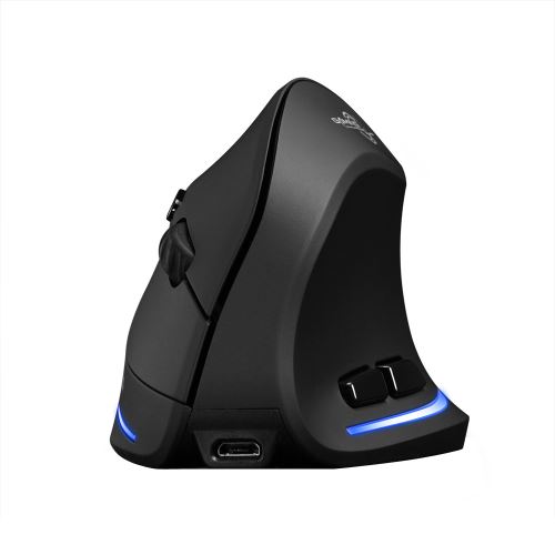 Zélotès F-35 2,4 Ghz Sans Fil Rechargeable 2400Dpi 6 Bouton Vertical Souris