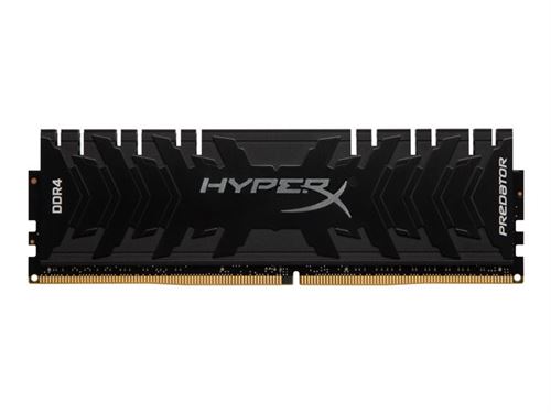 HyperX Predator 16GB 2666MHz DDR4 16Go DDR4 2666MHz module de mémoire - Modules de mémoire (16 Go, 1 x 16 Go, DDR4, 2666 MHz, 288-pin DIMM, Noir)