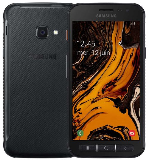 Samsung Galaxy Xcover 4s - 4G smartphone - double SIM - RAM 3 Go / Mémoire interne 32 Go - microSD slot - Écran LCD - 5" - 1280 x 720 pixels - rear camera 16 MP - front camera 5 MP - noir