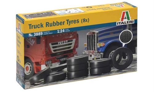 Pneus de Camion (8x) Italeri 1/24
