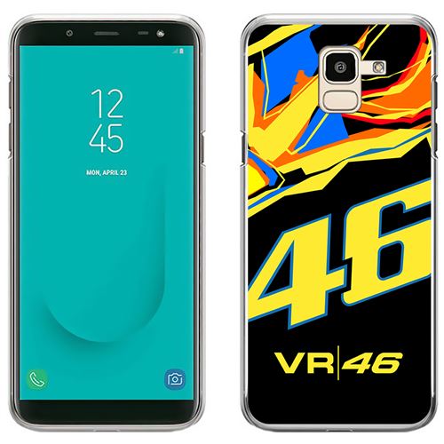 Coque pour Samsung Galaxy J6 -  Motogp Rossi Sole Luna