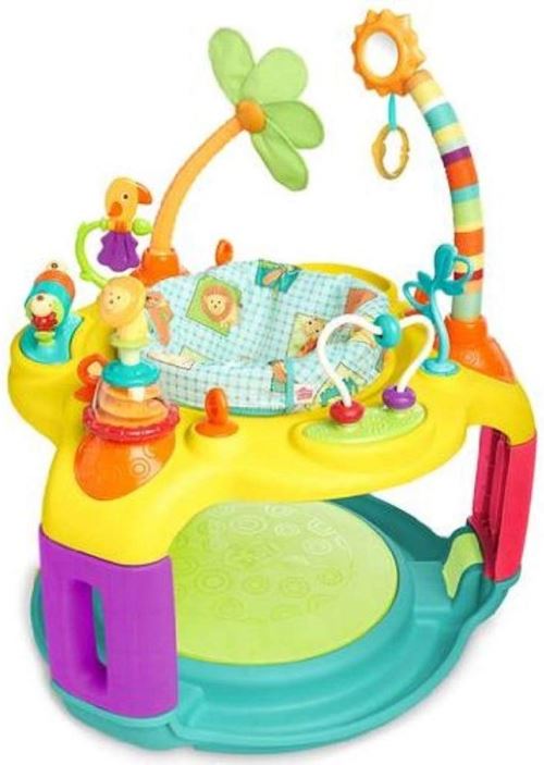 Bright Starts Sauteur multi-activités Springin' Safari Bounce A Round