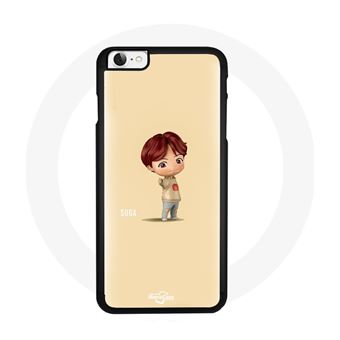 Coque pour Iphone 8 BTS TinyTAN Animation Suga Maniacase - 1