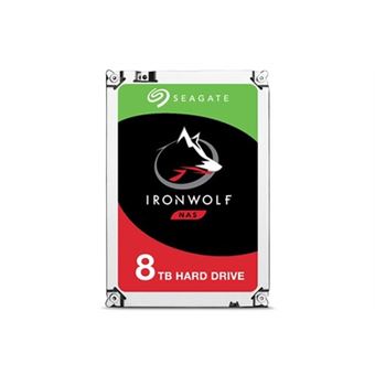 Seagate ironwolf 8 to, st8000vn0022, disque dur interne, 8,9 cm (3,5 zoll),  256 mo de cache, 7200 tr / min, sata 6 gb / s - Disques durs internes -  Achat & prix