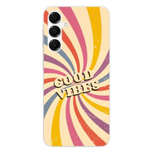 Coque en silicone imprimée compatible Samsung Galaxy A16 Good vibes