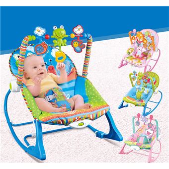 Balancelle Transat bébé électrique avec Vibrant et Musical Pour 0 à 3ans  mois bébé,Respirant Et Confortable-Bleu - Transat et balancelle bébé -  Achat & prix