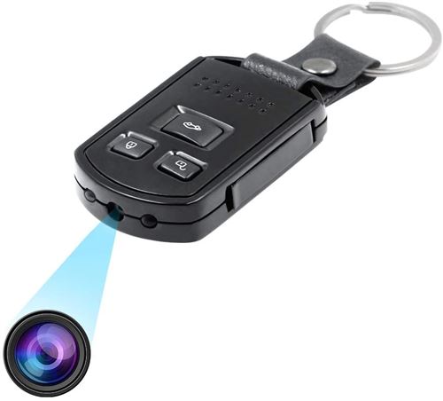 Yonis Porte Clé Caméra Espion Full Hd Enregistrement Audio Détection Ir + Sd 32Go - Image 2
